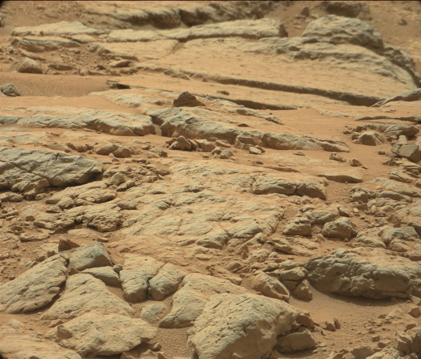 Nasa's Mars rover Curiosity acquired this image using its Mast Camera (Mastcam) on Sol 186