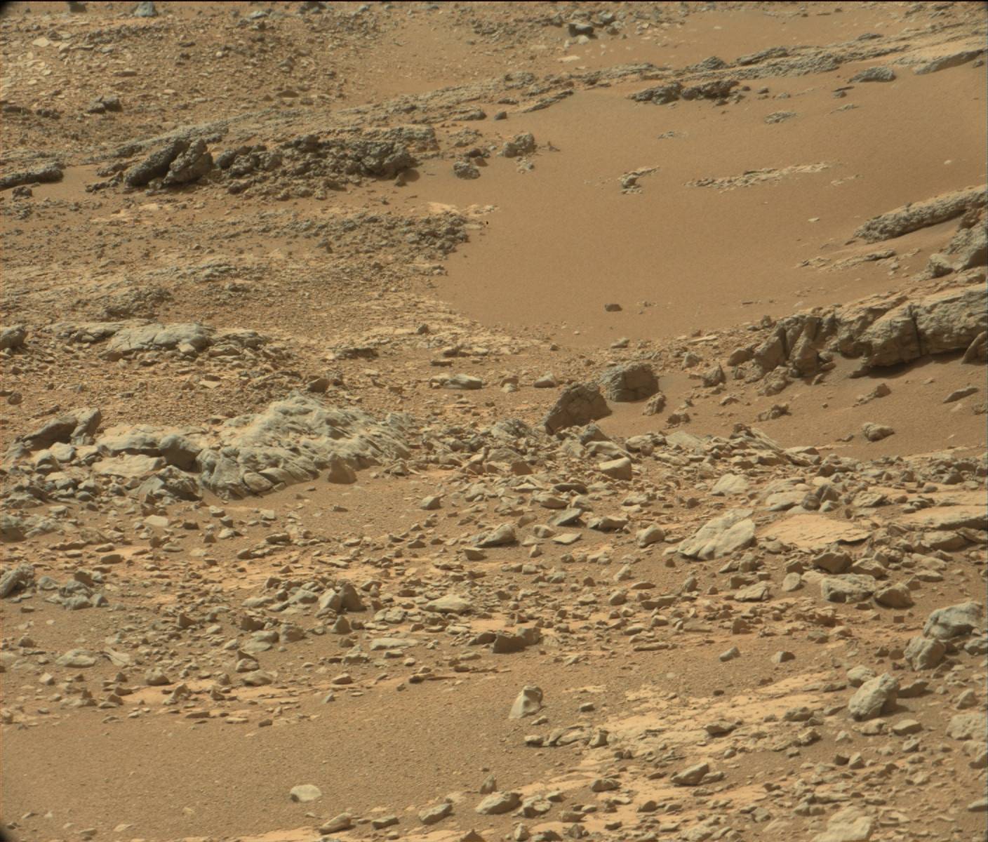 Nasa's Mars rover Curiosity acquired this image using its Mast Camera (Mastcam) on Sol 188