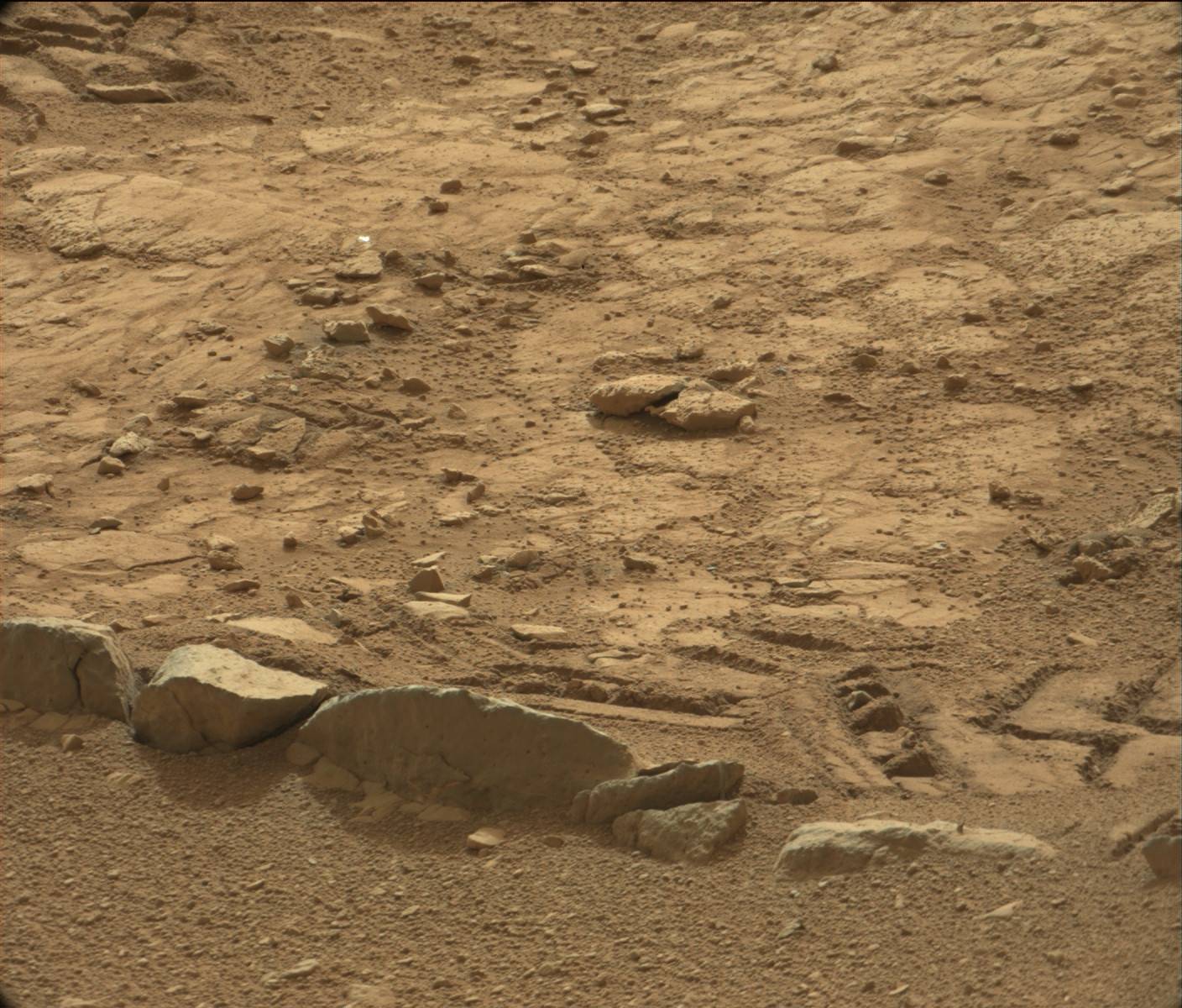Nasa's Mars rover Curiosity acquired this image using its Mast Camera (Mastcam) on Sol 198