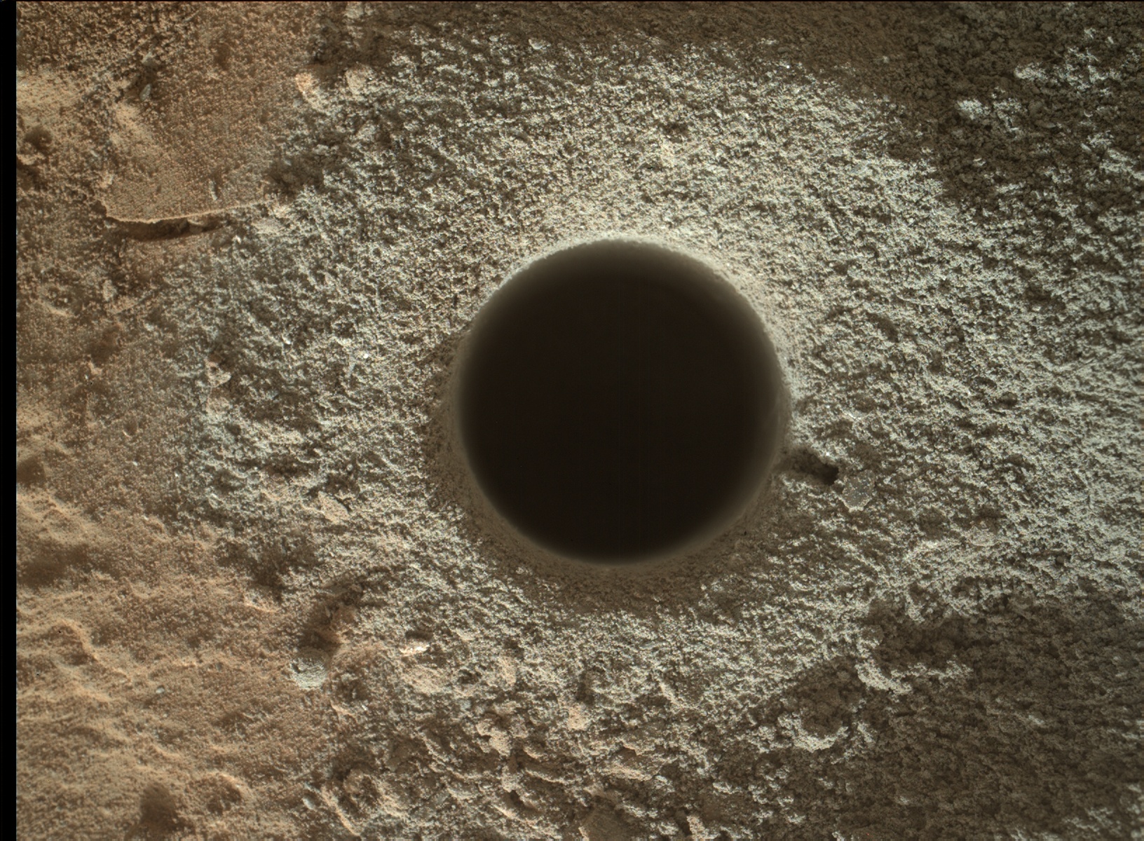Nasa's Mars rover Curiosity acquired this image using its Mars Hand Lens Imager (MAHLI) on Sol 230