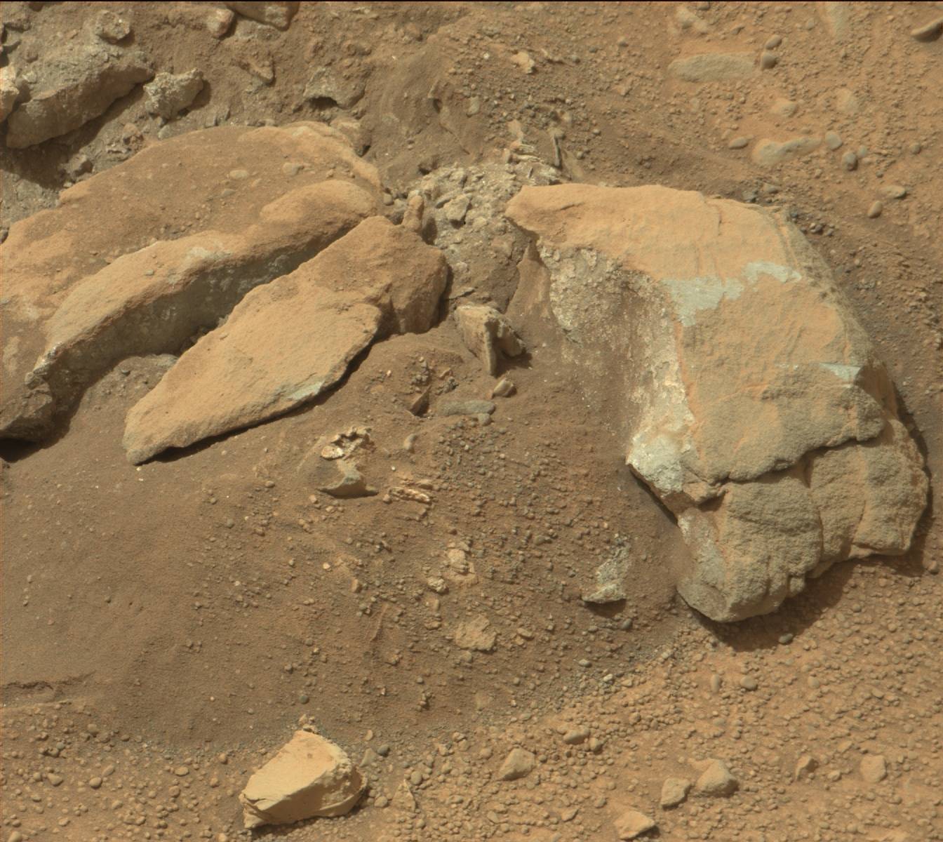 Nasa's Mars rover Curiosity acquired this image using its Mast Camera (Mastcam) on Sol 267