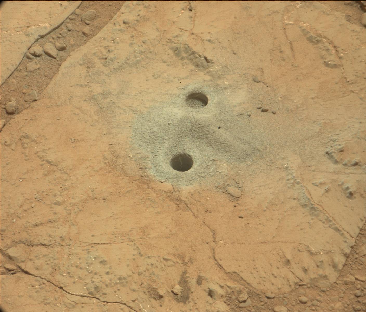Nasa's Mars rover Curiosity acquired this image using its Mast Camera (Mastcam) on Sol 269