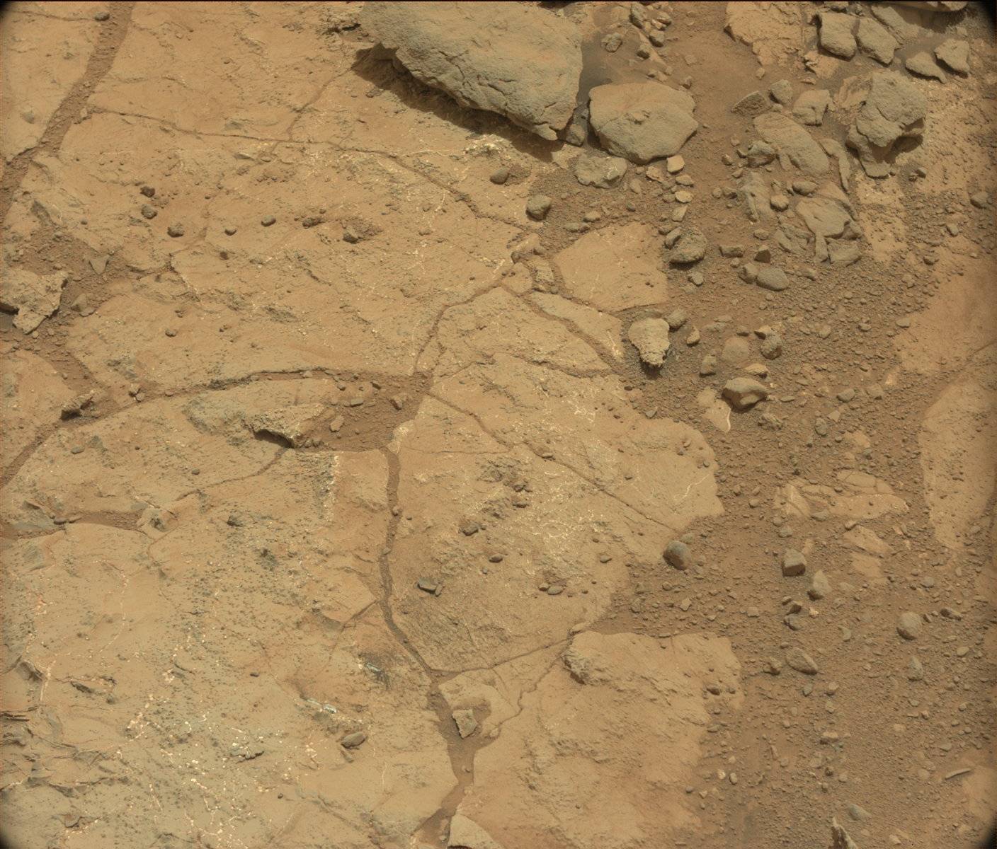 Nasa's Mars rover Curiosity acquired this image using its Mast Camera (Mastcam) on Sol 272