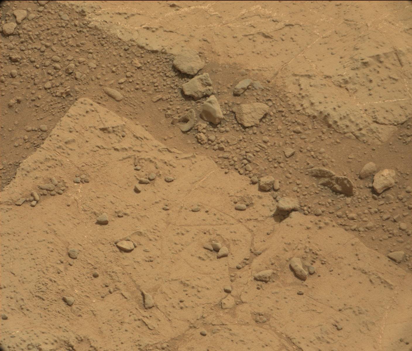 Nasa's Mars rover Curiosity acquired this image using its Mast Camera (Mastcam) on Sol 275