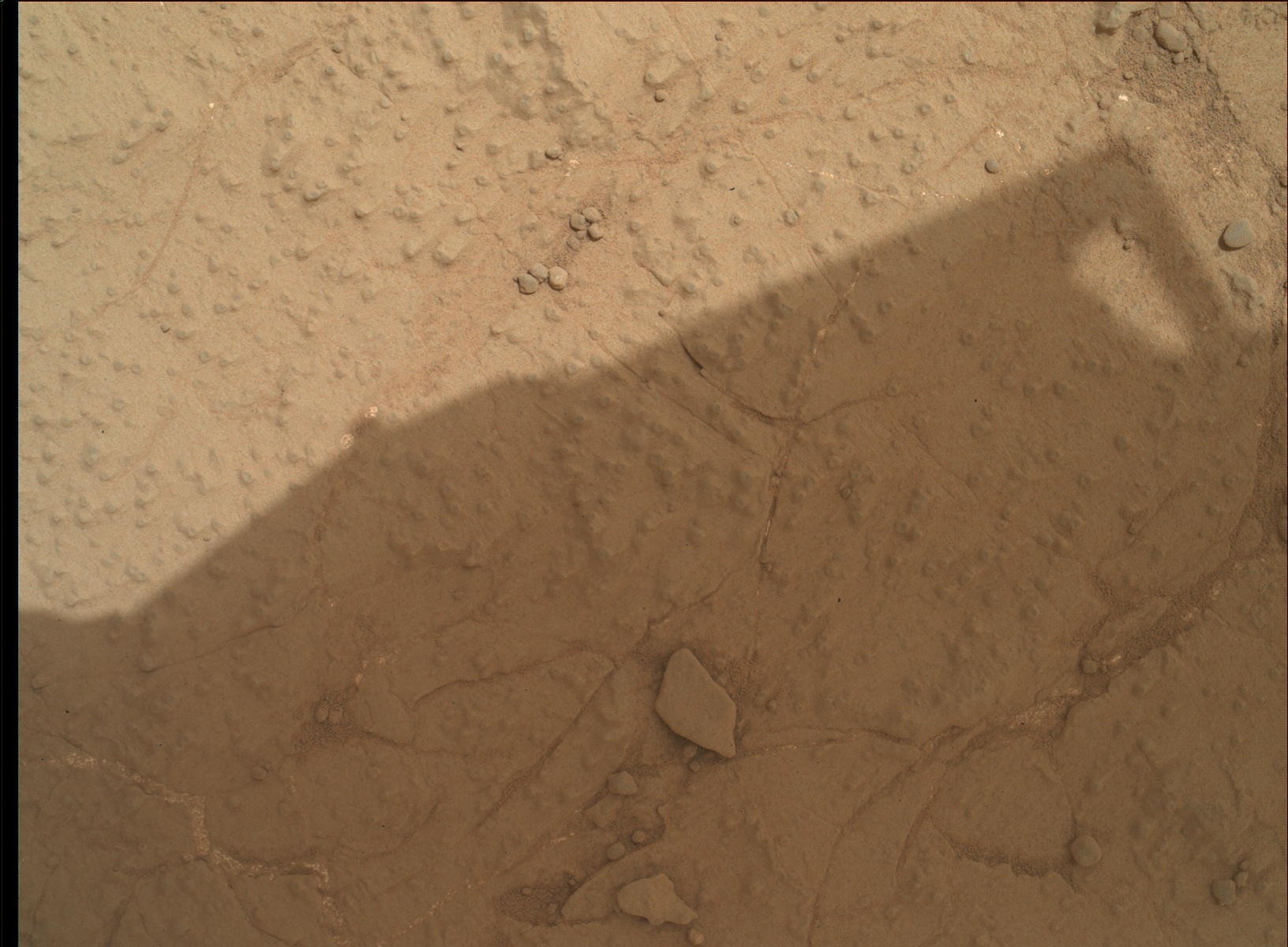 Nasa's Mars rover Curiosity acquired this image using its Mars Hand Lens Imager (MAHLI) on Sol 275