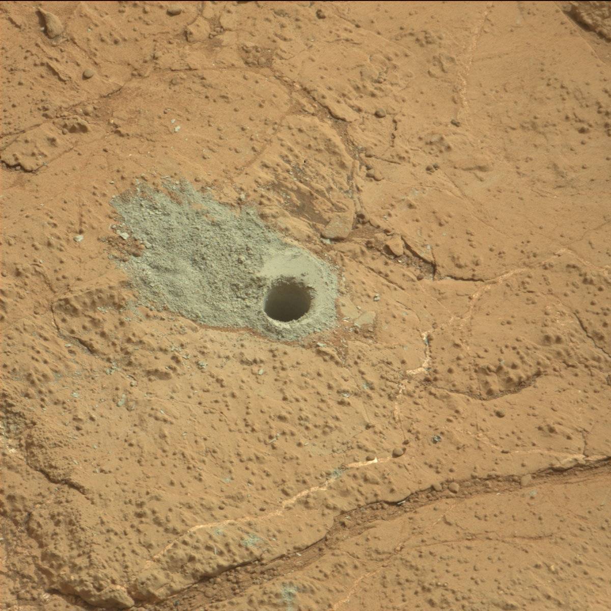 Nasa's Mars rover Curiosity acquired this image using its Mast Camera (Mastcam) on Sol 279