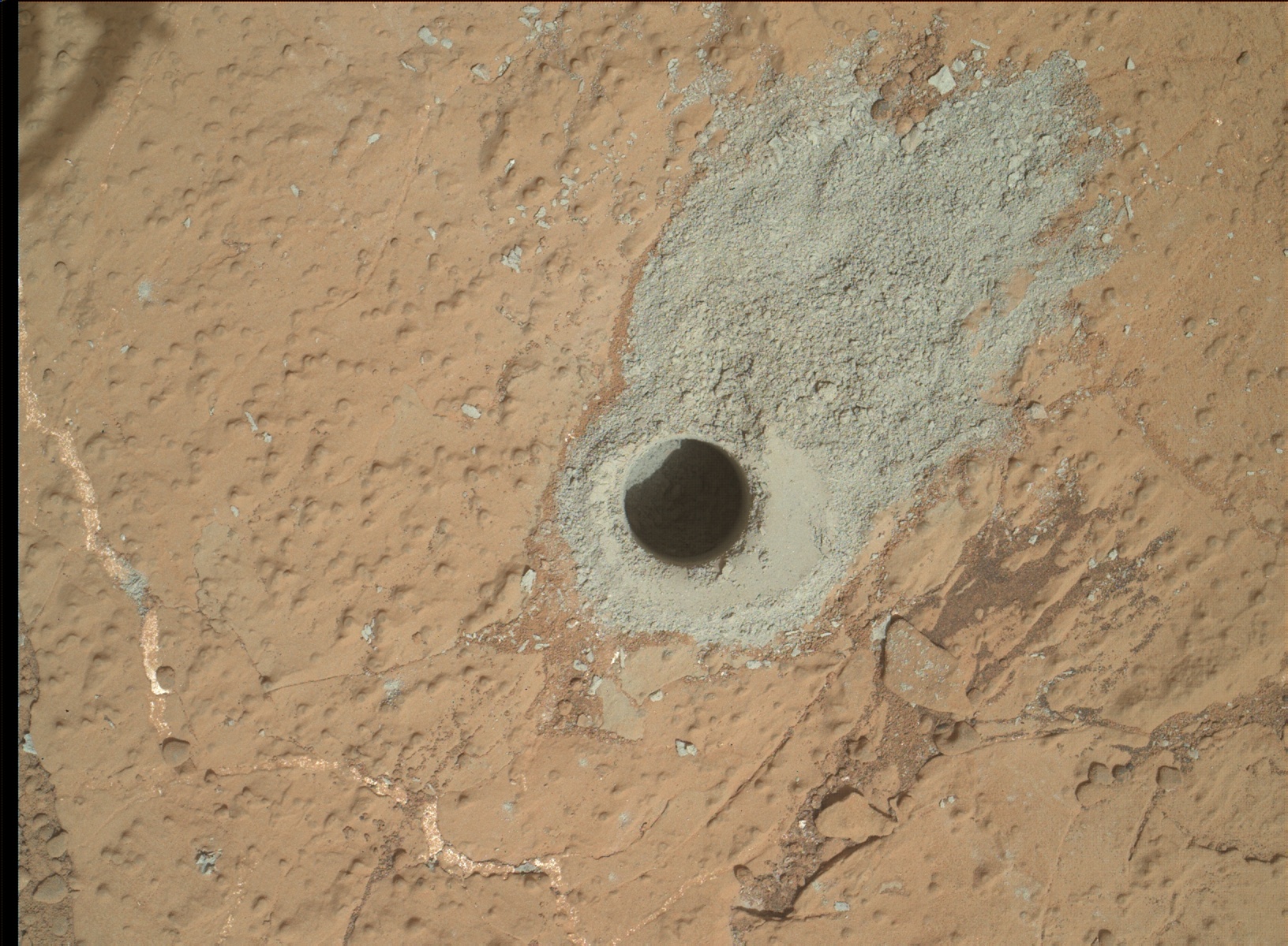 Nasa's Mars rover Curiosity acquired this image using its Mars Hand Lens Imager (MAHLI) on Sol 279