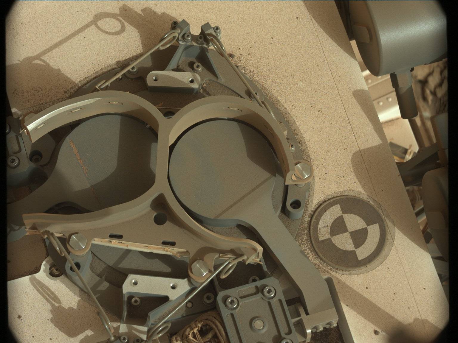 Nasa's Mars rover Curiosity acquired this image using its Mast Camera (Mastcam) on Sol 281
