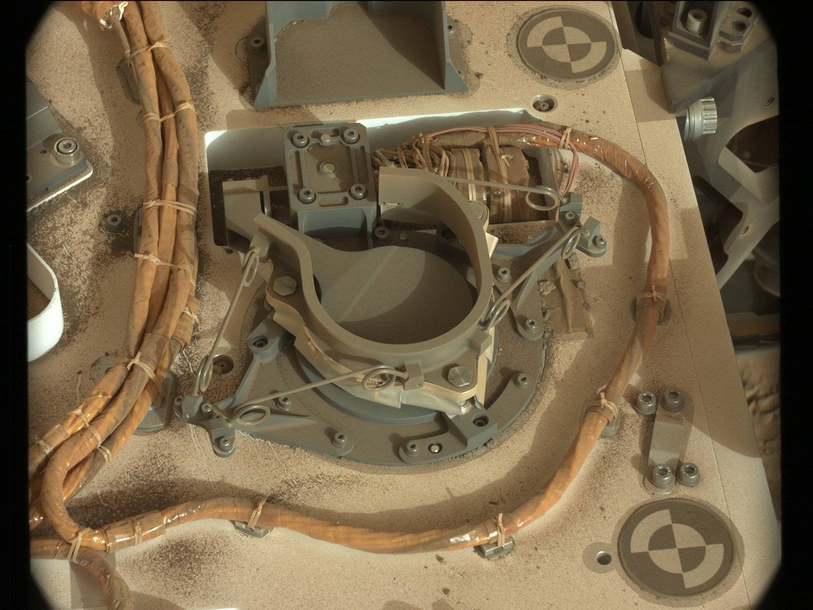 Nasa's Mars rover Curiosity acquired this image using its Mast Camera (Mastcam) on Sol 282
