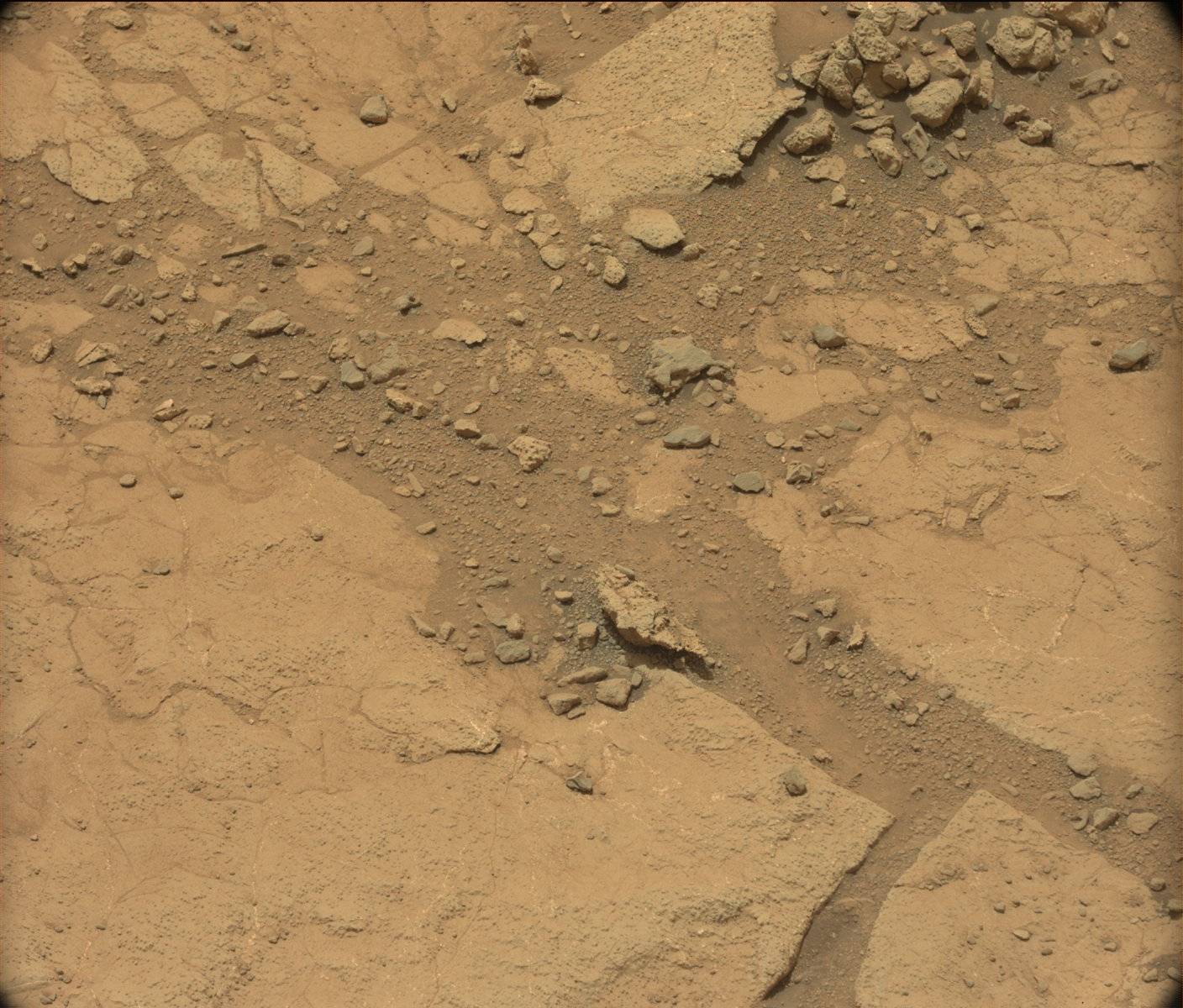 Nasa's Mars rover Curiosity acquired this image using its Mast Camera (Mastcam) on Sol 283