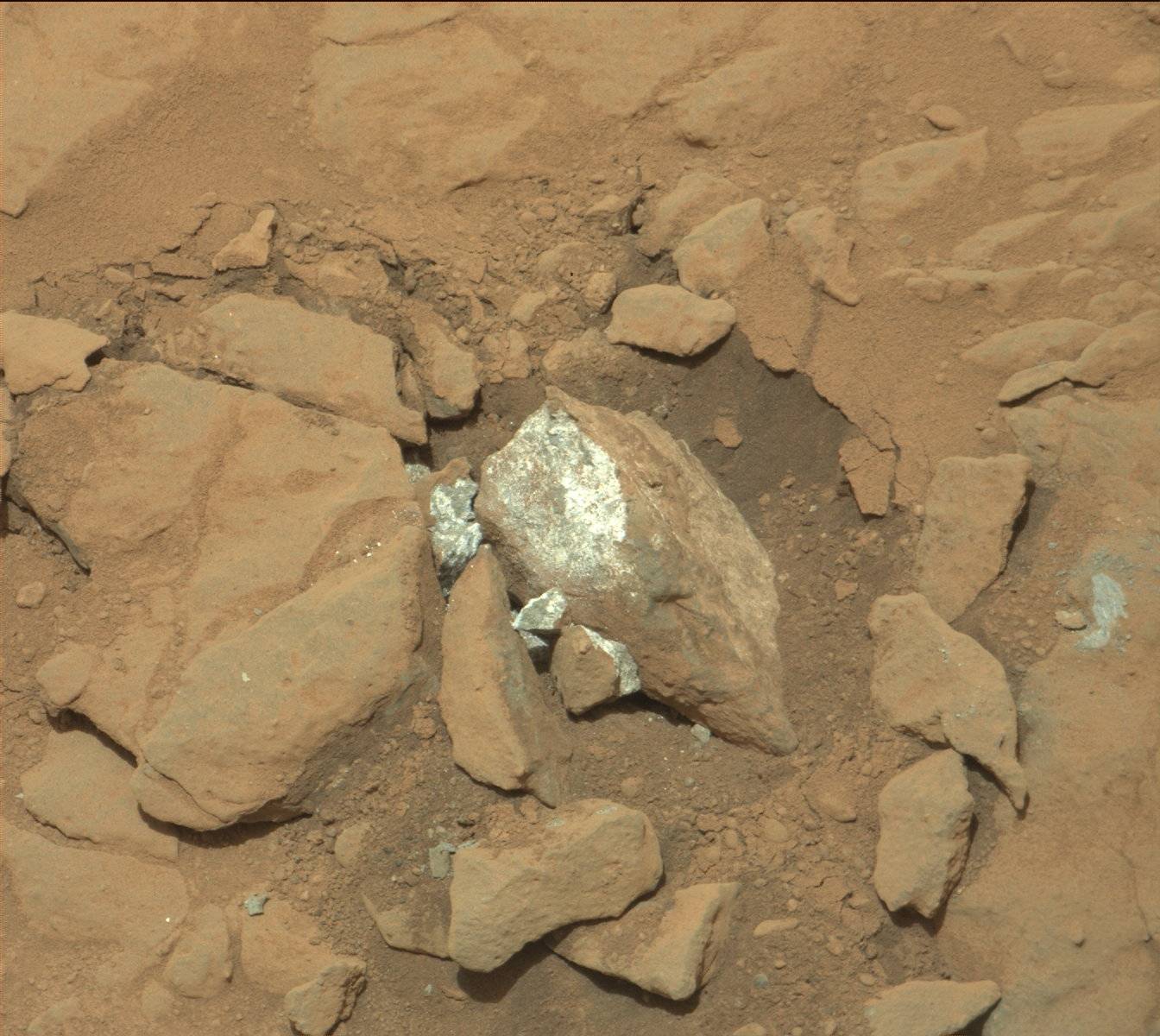 Nasa's Mars rover Curiosity acquired this image using its Mast Camera (Mastcam) on Sol 285