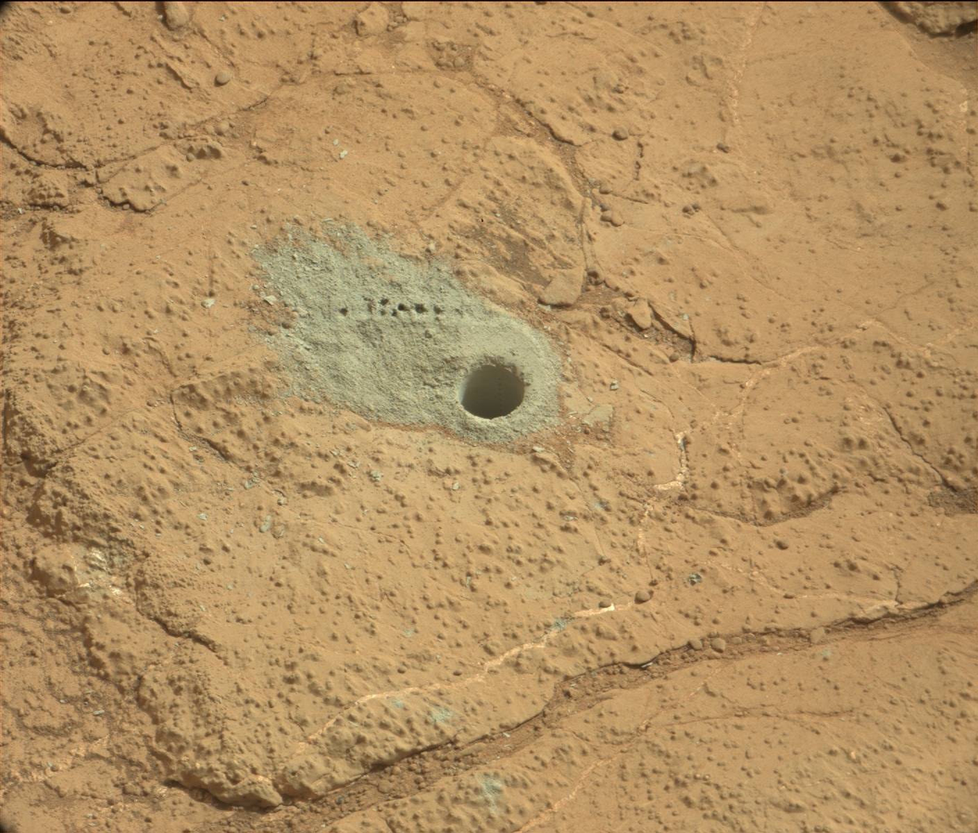 Nasa's Mars rover Curiosity acquired this image using its Mast Camera (Mastcam) on Sol 289