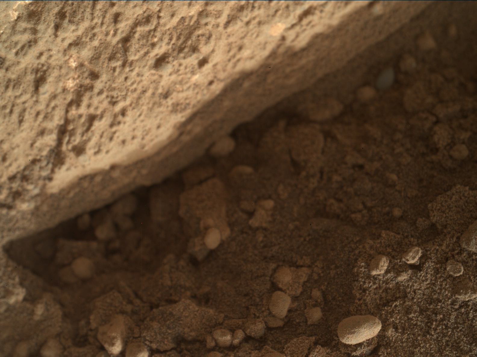 Nasa's Mars rover Curiosity acquired this image using its Mars Hand Lens Imager (MAHLI) on Sol 291