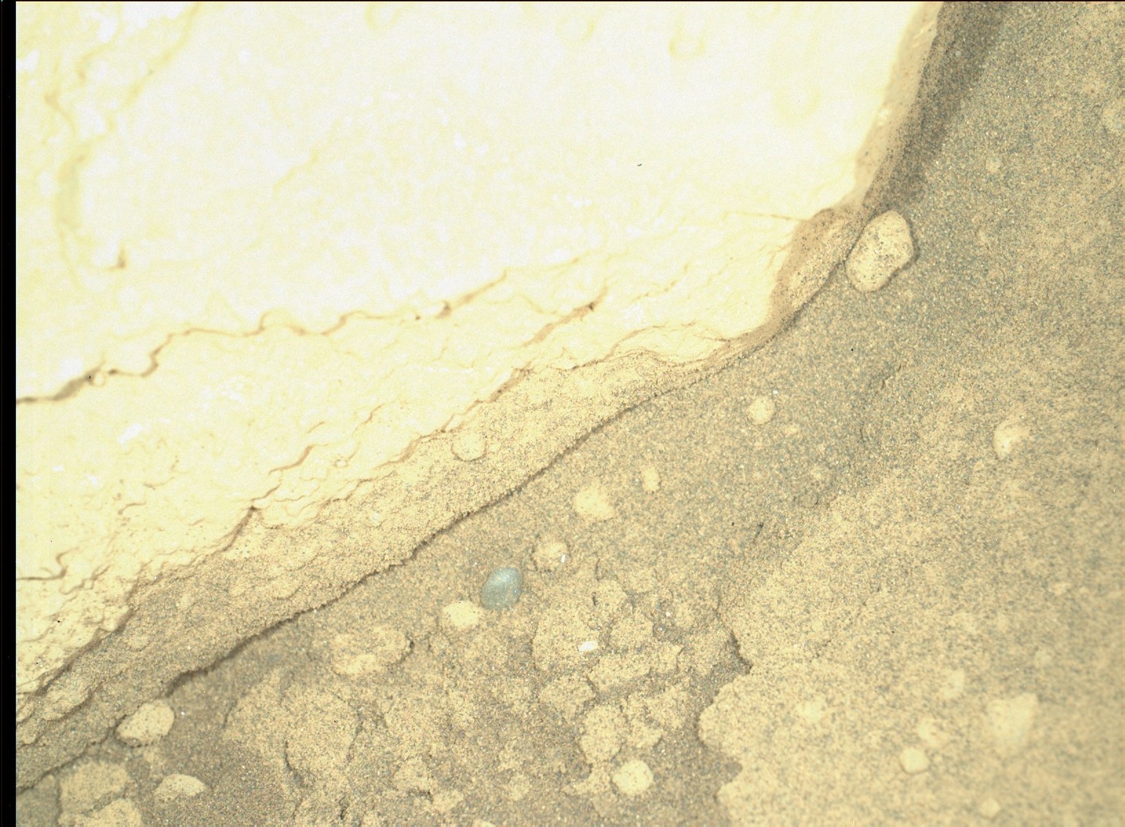 Nasa's Mars rover Curiosity acquired this image using its Mars Hand Lens Imager (MAHLI) on Sol 292