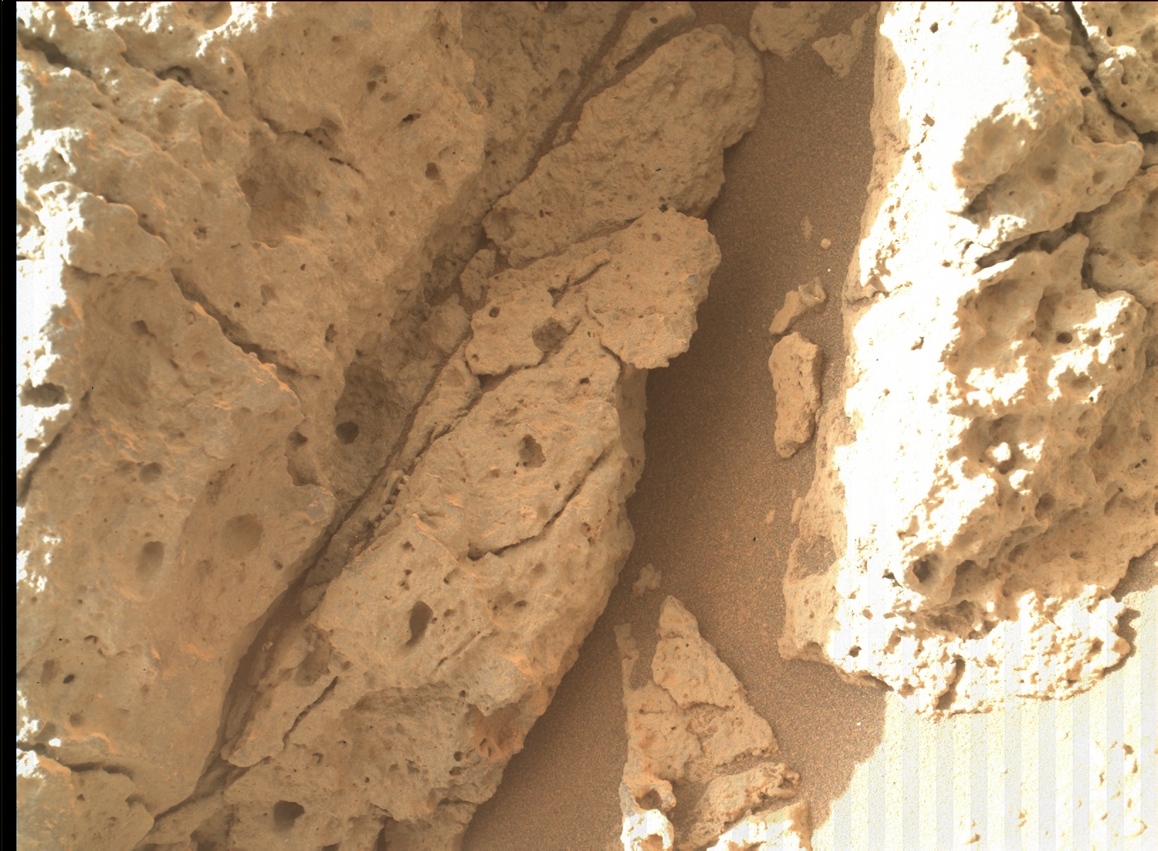 Nasa's Mars rover Curiosity acquired this image using its Mars Hand Lens Imager (MAHLI) on Sol 303