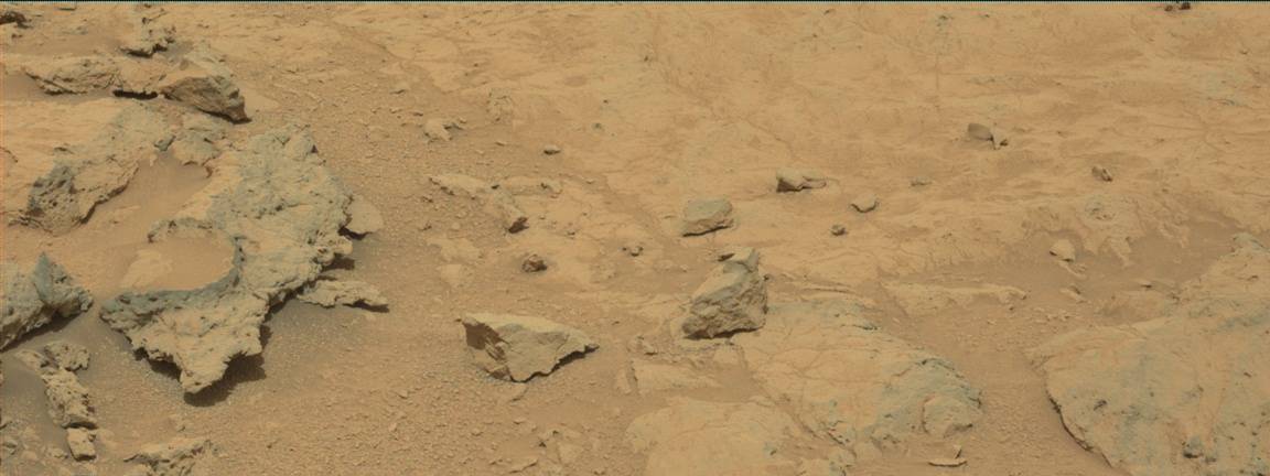 Nasa's Mars rover Curiosity acquired this image using its Mast Camera (Mastcam) on Sol 308