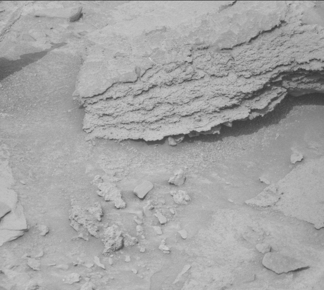 Nasa's Mars rover Curiosity acquired this image using its Mast Camera (Mastcam) on Sol 312