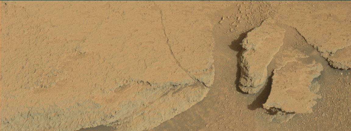 Nasa's Mars rover Curiosity acquired this image using its Mast Camera (Mastcam) on Sol 313