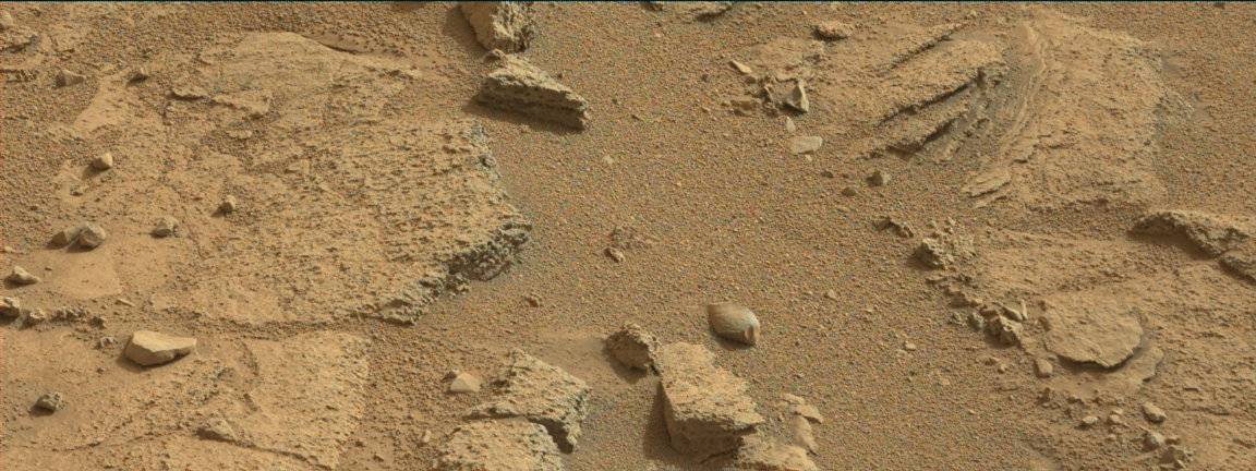 Nasa's Mars rover Curiosity acquired this image using its Mast Camera (Mastcam) on Sol 315