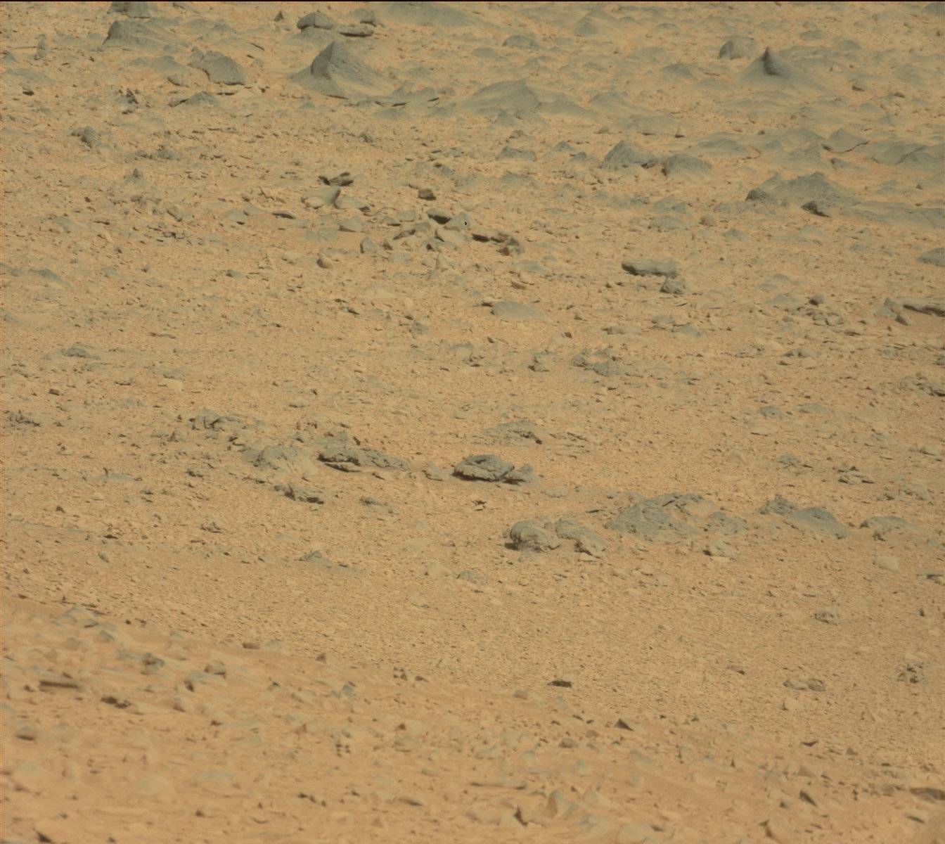 Nasa's Mars rover Curiosity acquired this image using its Mast Camera (Mastcam) on Sol 323