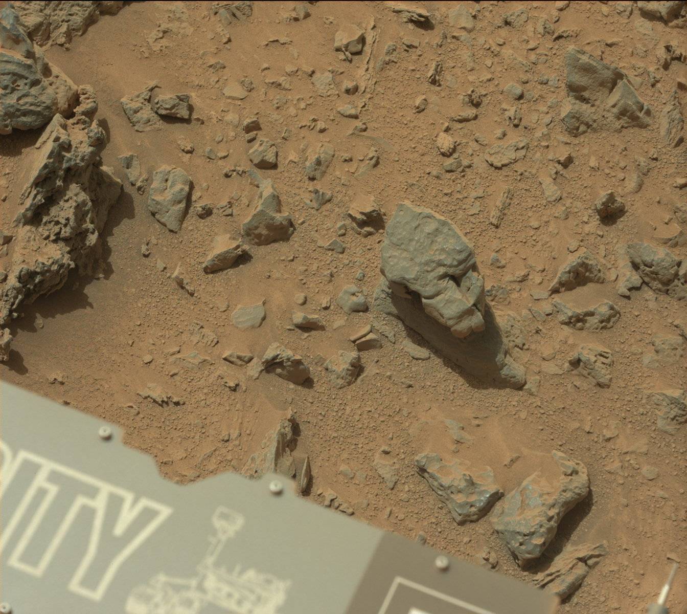 Nasa's Mars rover Curiosity acquired this image using its Mast Camera (Mastcam) on Sol 325