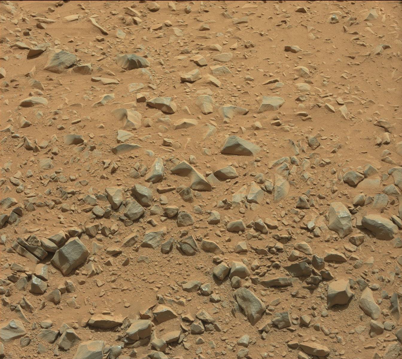 Nasa's Mars rover Curiosity acquired this image using its Mast Camera (Mastcam) on Sol 327