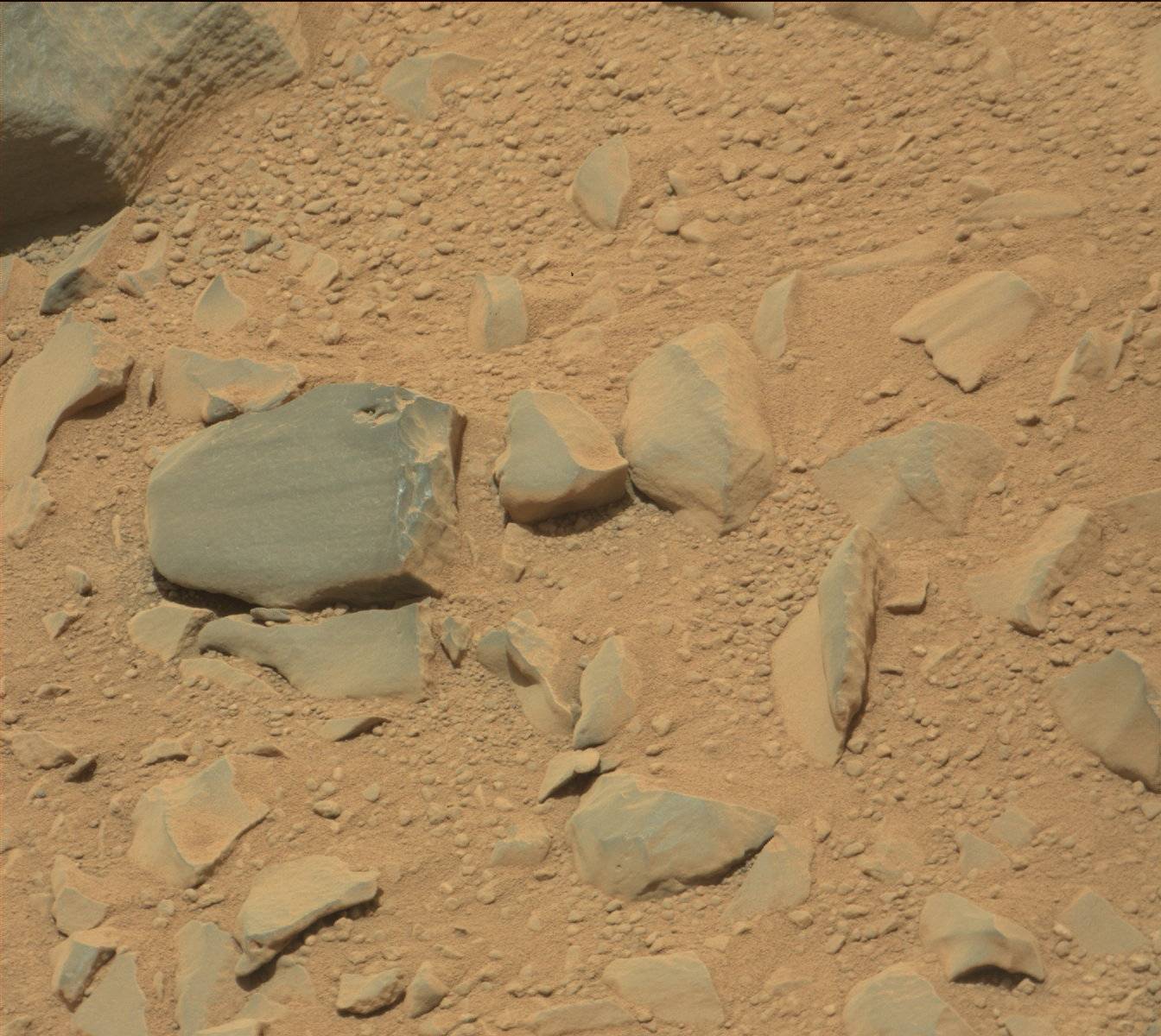 Nasa's Mars rover Curiosity acquired this image using its Mast Camera (Mastcam) on Sol 329