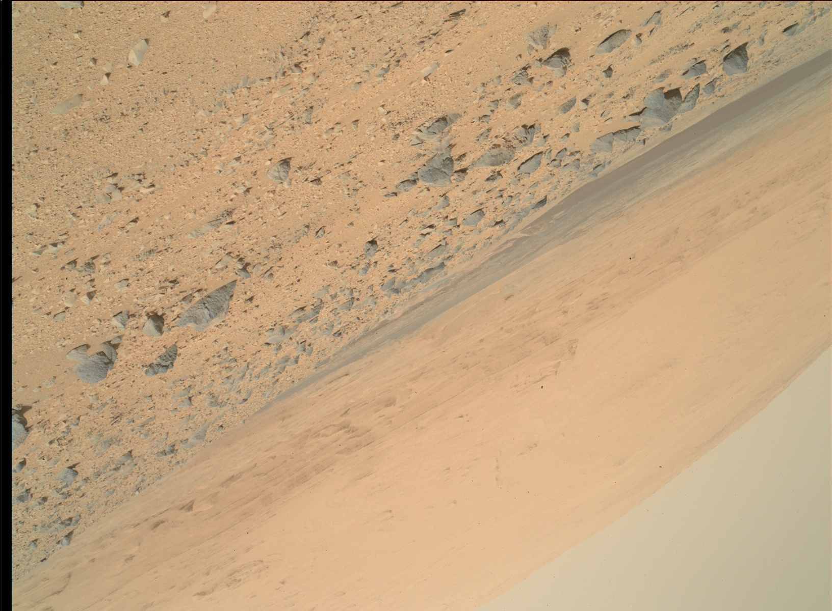 Nasa's Mars rover Curiosity acquired this image using its Mars Hand Lens Imager (MAHLI) on Sol 329