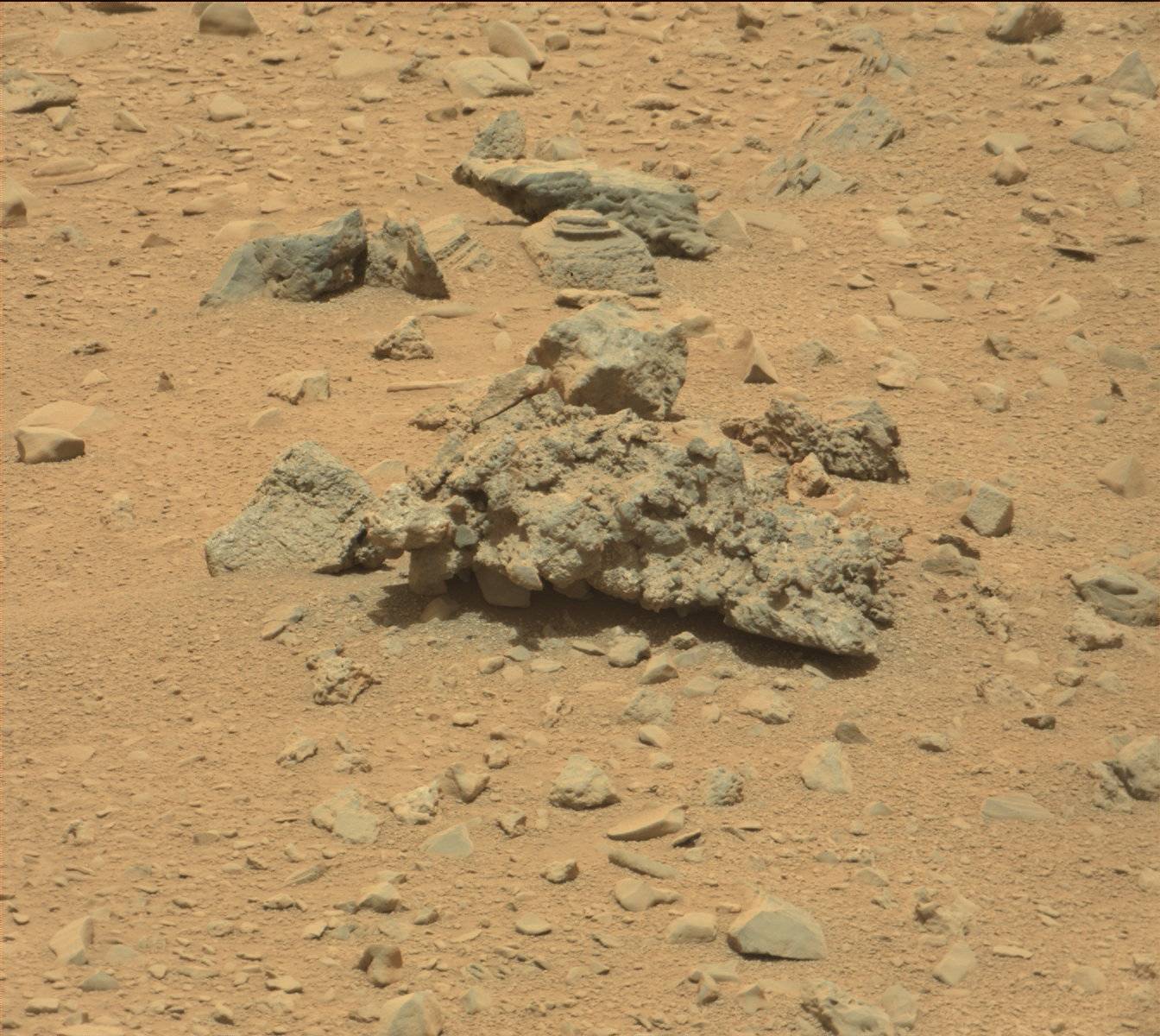 Nasa's Mars rover Curiosity acquired this image using its Mast Camera (Mastcam) on Sol 331