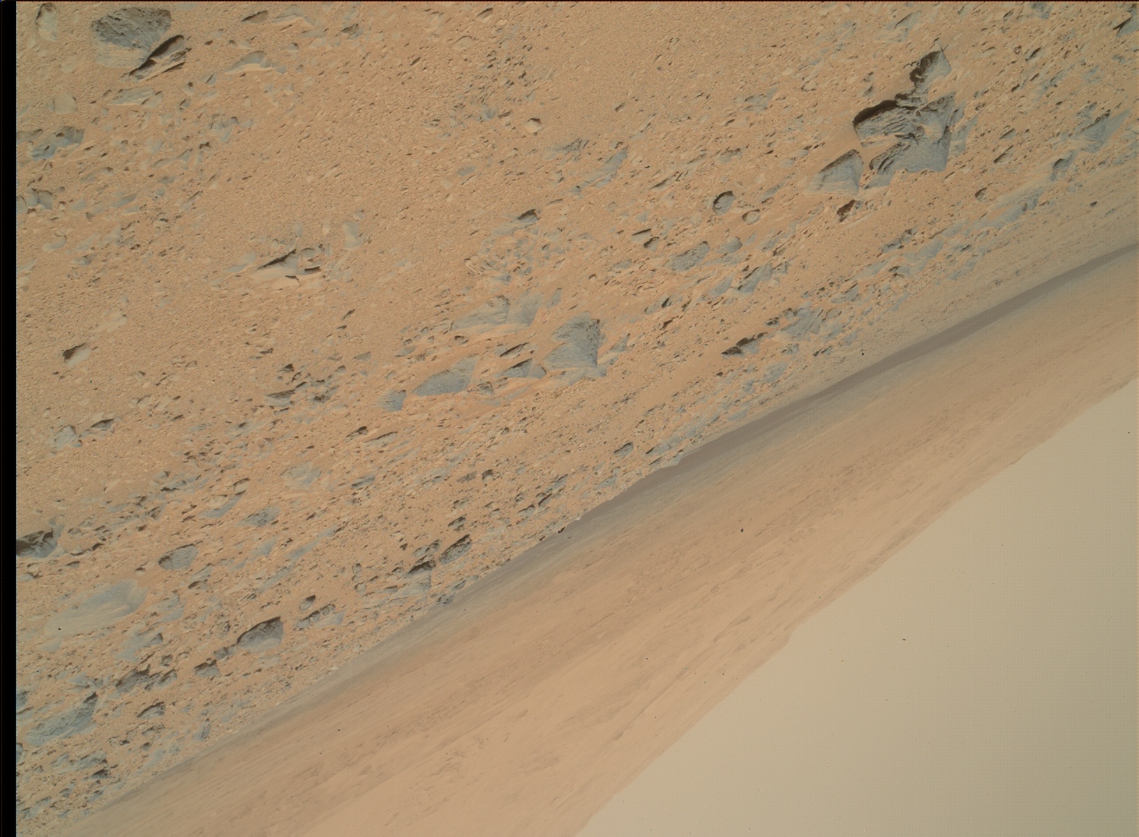 Nasa's Mars rover Curiosity acquired this image using its Mars Hand Lens Imager (MAHLI) on Sol 331