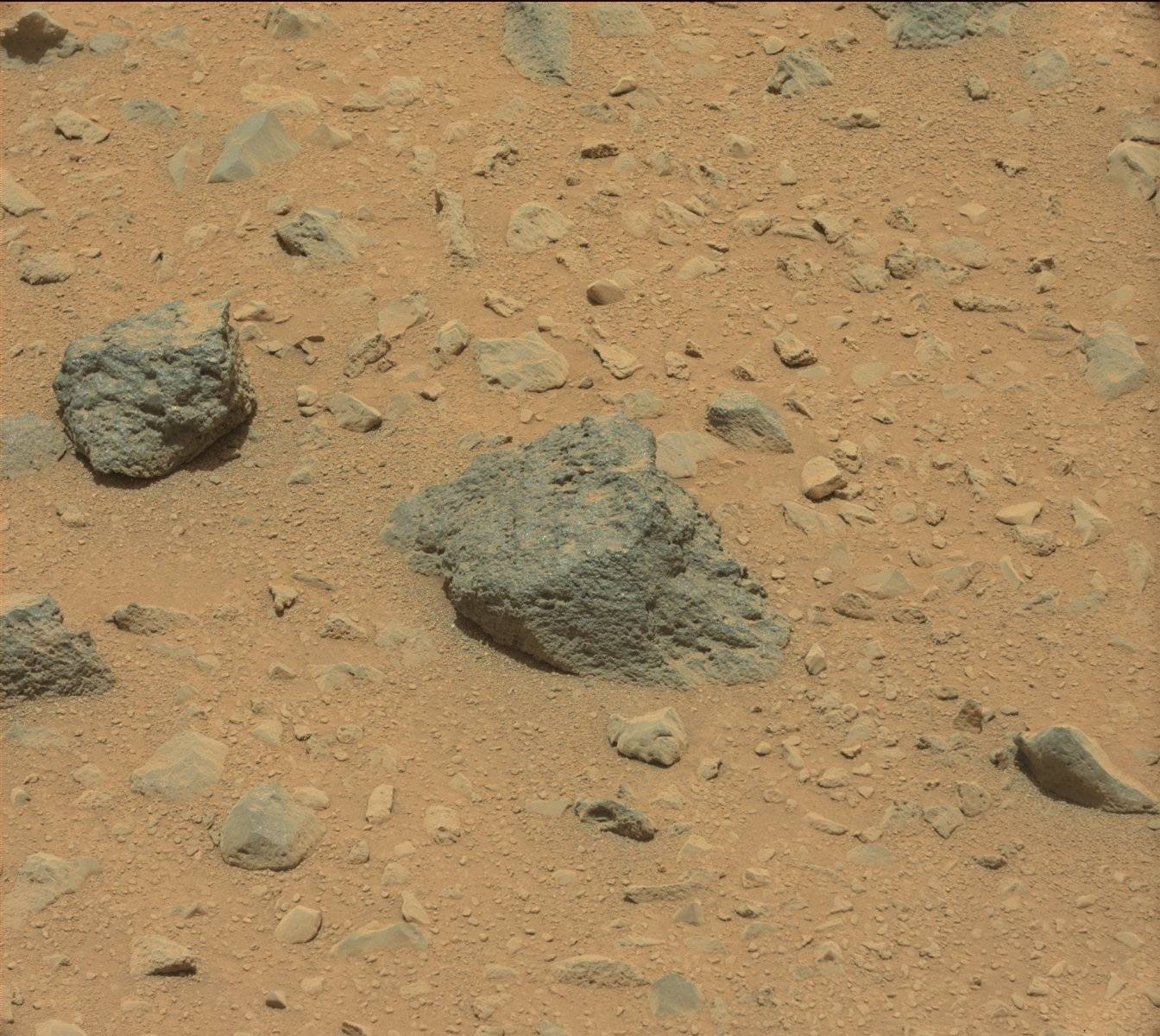 Nasa's Mars rover Curiosity acquired this image using its Mast Camera (Mastcam) on Sol 332