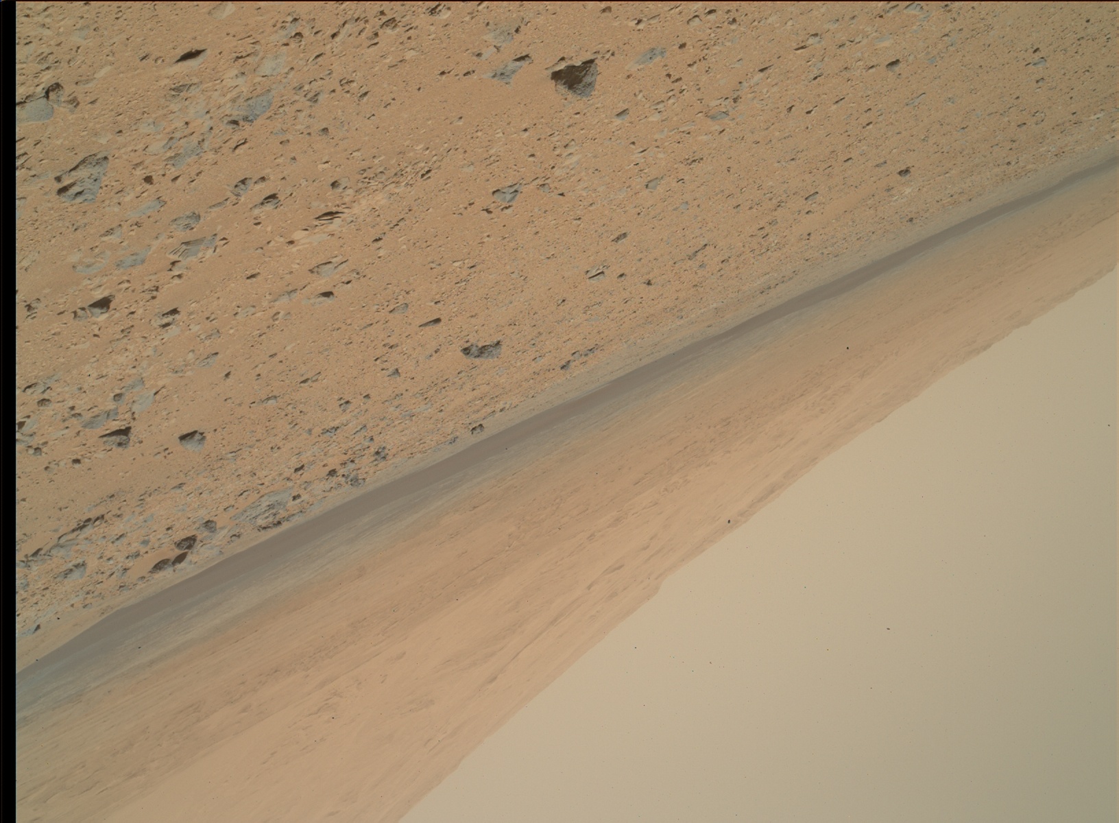 Nasa's Mars rover Curiosity acquired this image using its Mars Hand Lens Imager (MAHLI) on Sol 335
