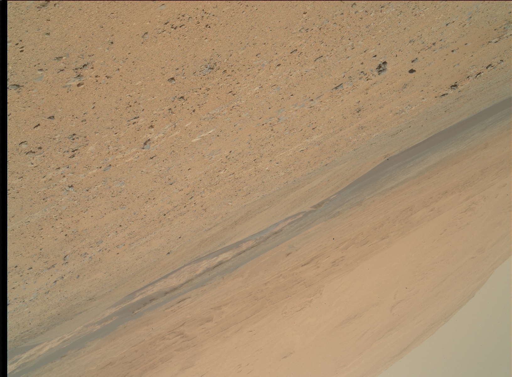 Nasa's Mars rover Curiosity acquired this image using its Mars Hand Lens Imager (MAHLI) on Sol 336