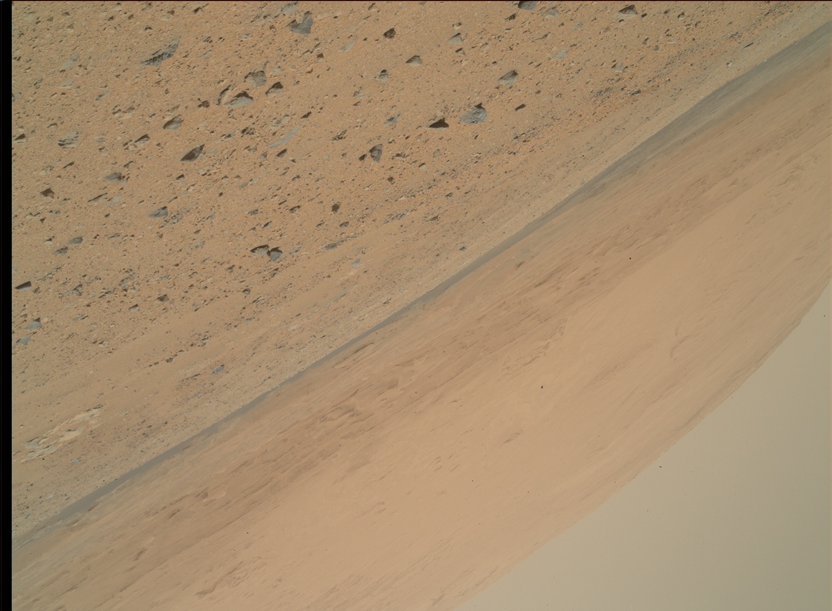 Nasa's Mars rover Curiosity acquired this image using its Mars Hand Lens Imager (MAHLI) on Sol 340