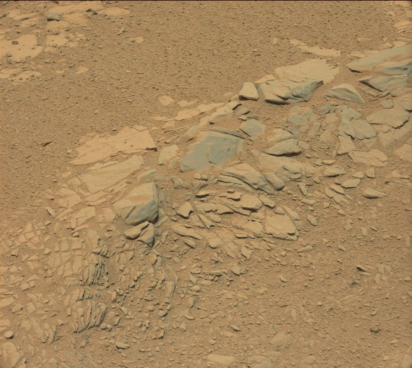Nasa's Mars rover Curiosity acquired this image using its Mast Camera (Mastcam) on Sol 342