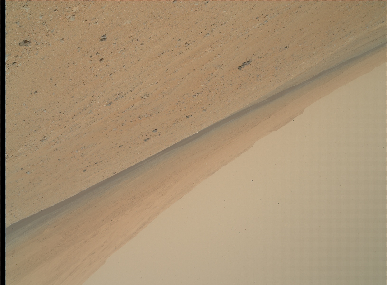 Nasa's Mars rover Curiosity acquired this image using its Mars Hand Lens Imager (MAHLI) on Sol 342