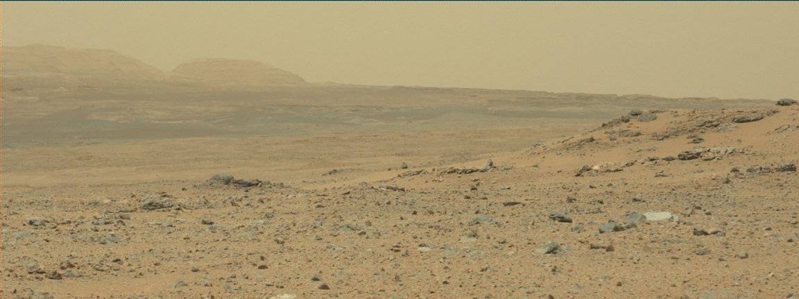Nasa's Mars rover Curiosity acquired this image using its Mast Camera (Mastcam) on Sol 343