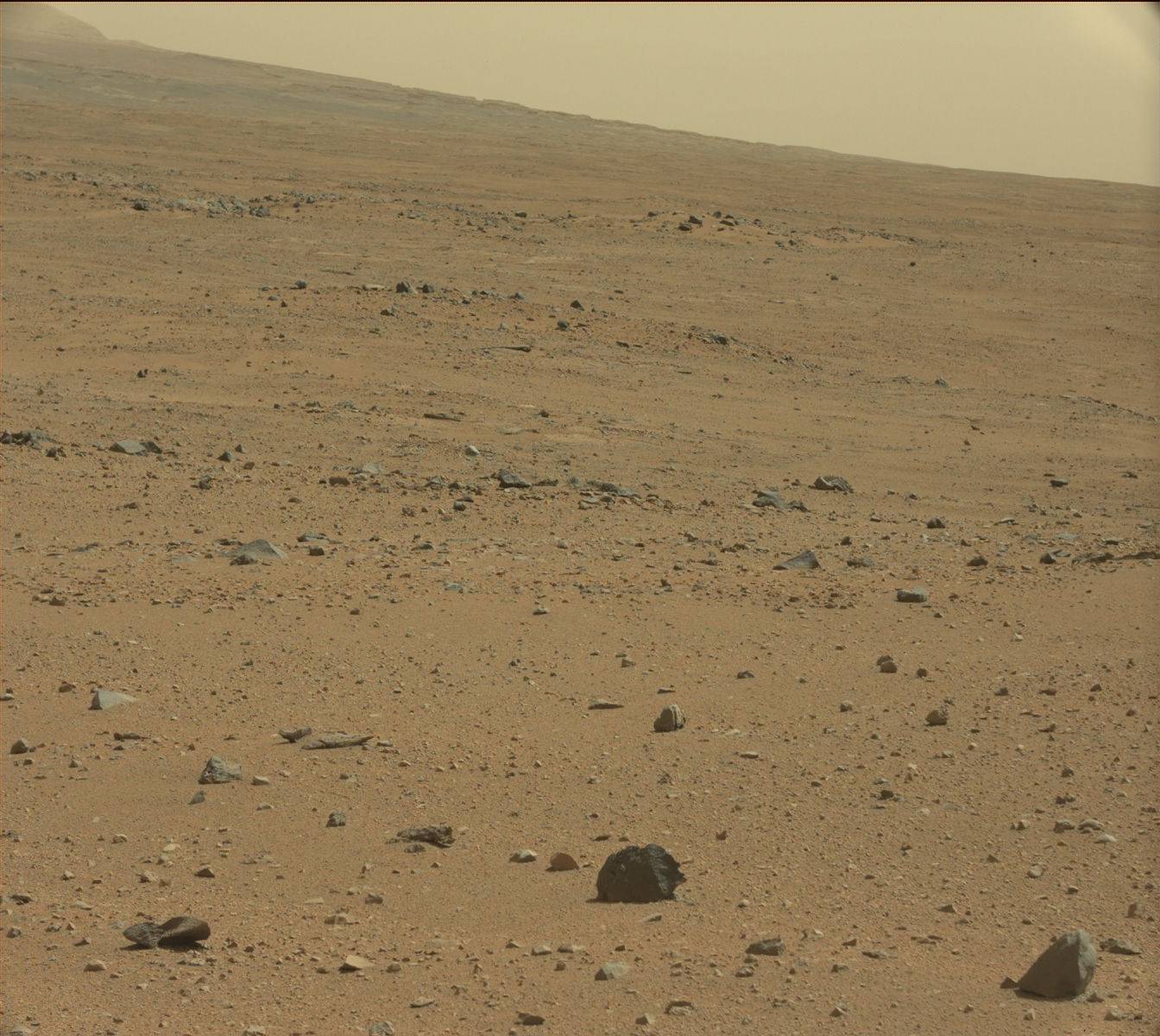 Nasa's Mars rover Curiosity acquired this image using its Mast Camera (Mastcam) on Sol 347