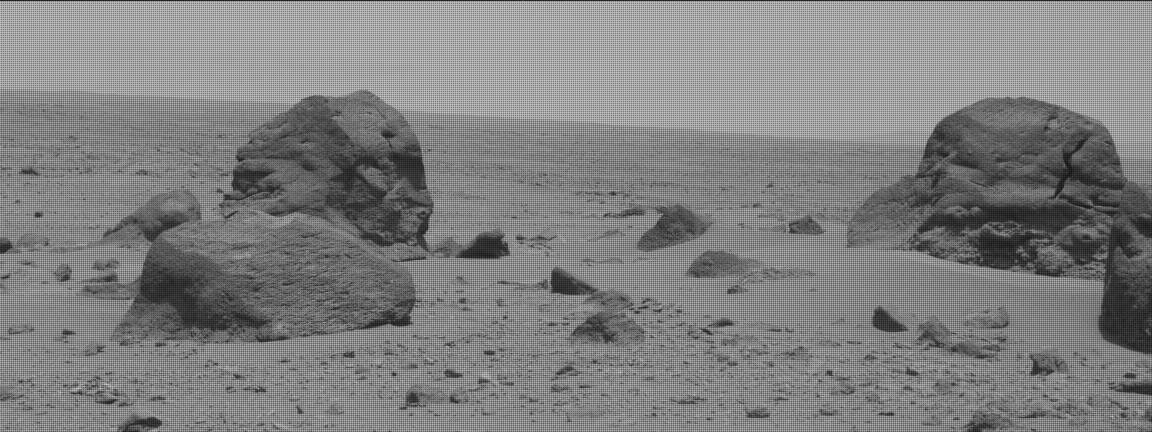 Nasa's Mars rover Curiosity acquired this image using its Mast Camera (Mastcam) on Sol 349