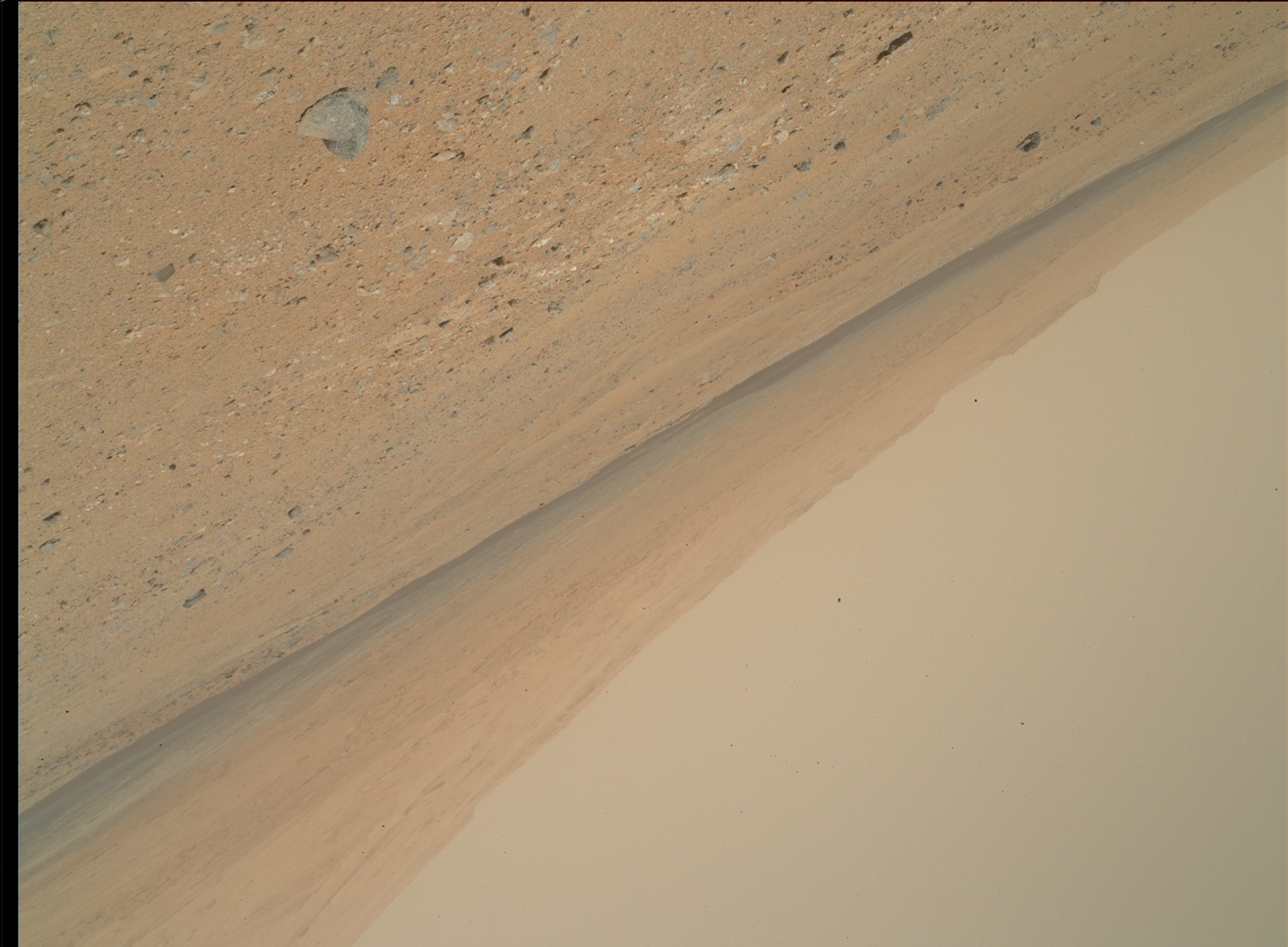 Nasa's Mars rover Curiosity acquired this image using its Mars Hand Lens Imager (MAHLI) on Sol 349