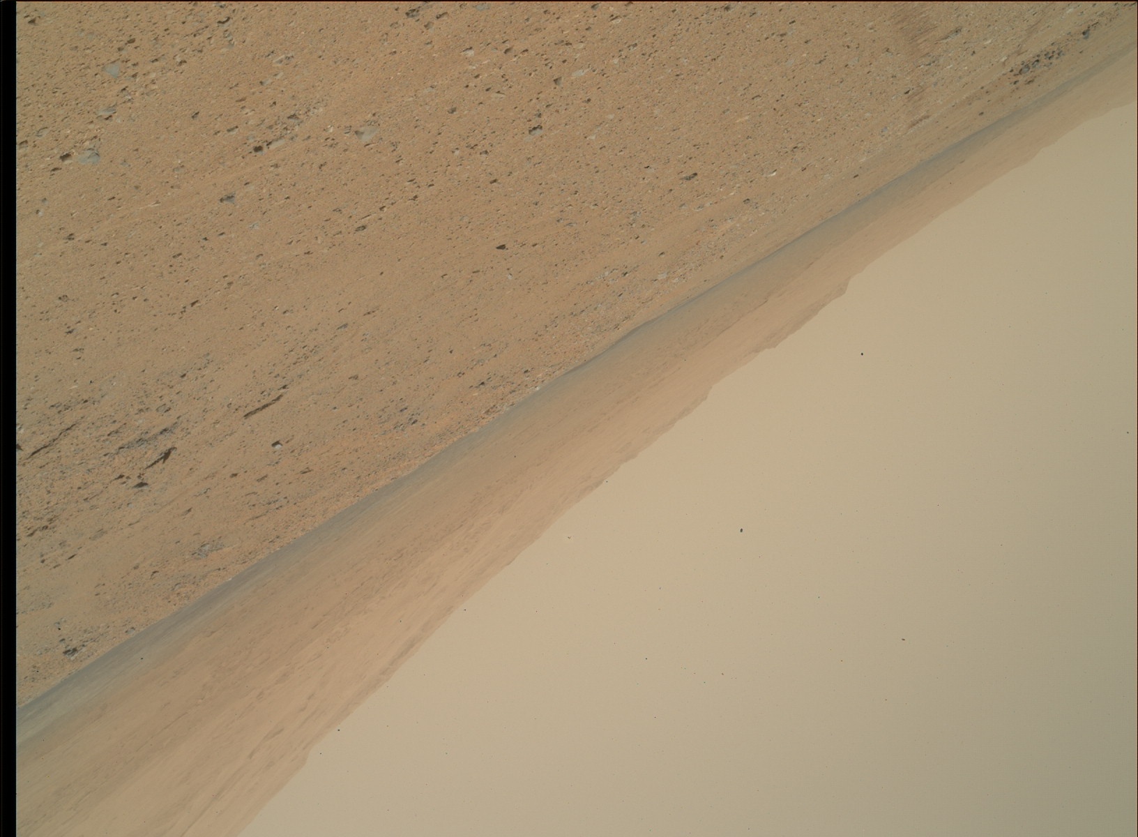 Nasa's Mars rover Curiosity acquired this image using its Mars Hand Lens Imager (MAHLI) on Sol 356