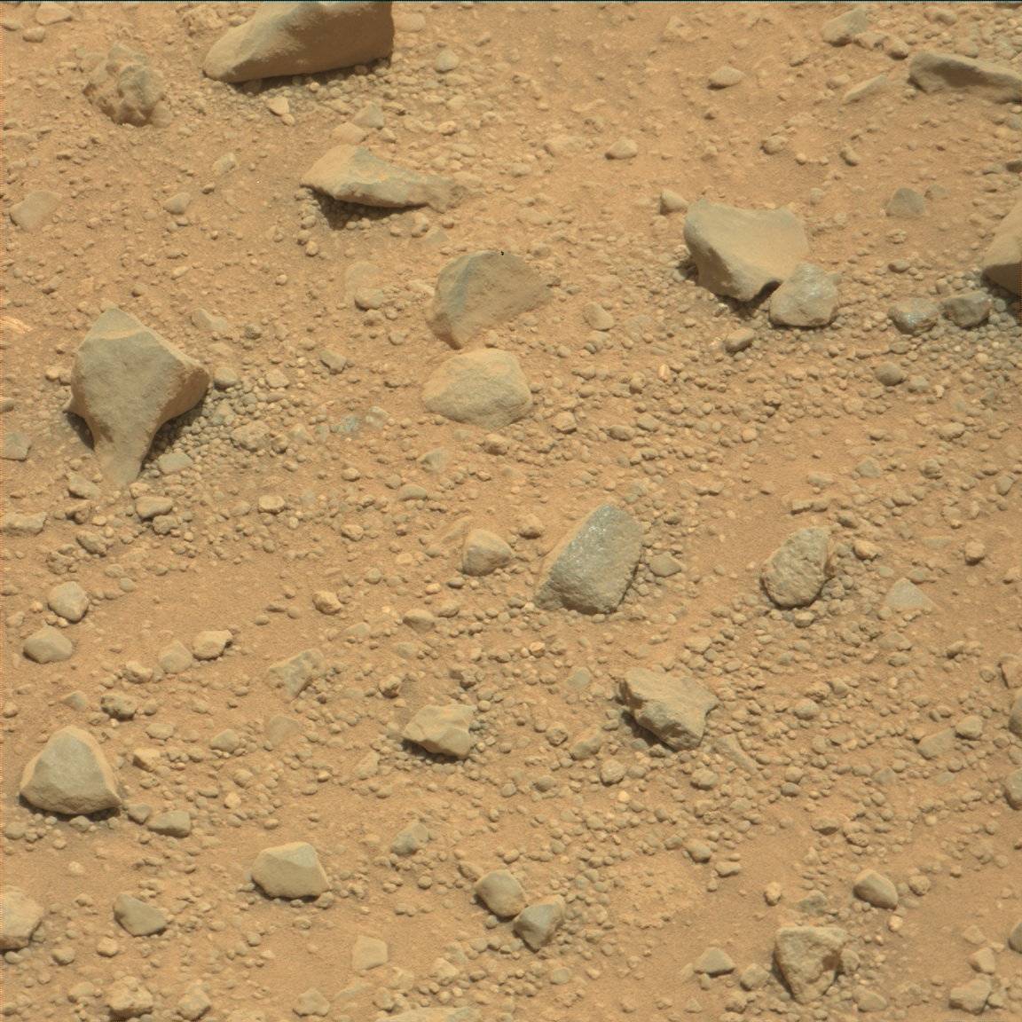 Nasa's Mars rover Curiosity acquired this image using its Mast Camera (Mastcam) on Sol 357