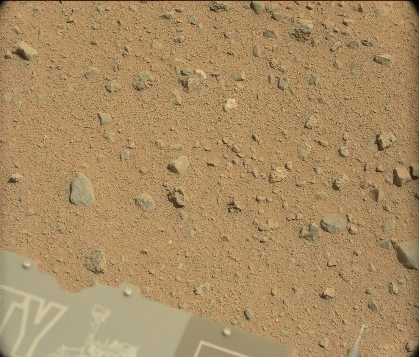 Nasa's Mars rover Curiosity acquired this image using its Mast Camera (Mastcam) on Sol 372
