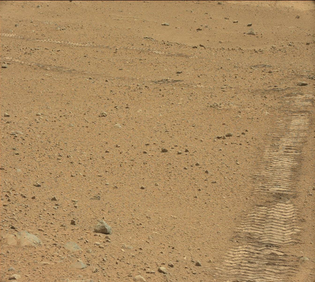 Nasa's Mars rover Curiosity acquired this image using its Mast Camera (Mastcam) on Sol 375
