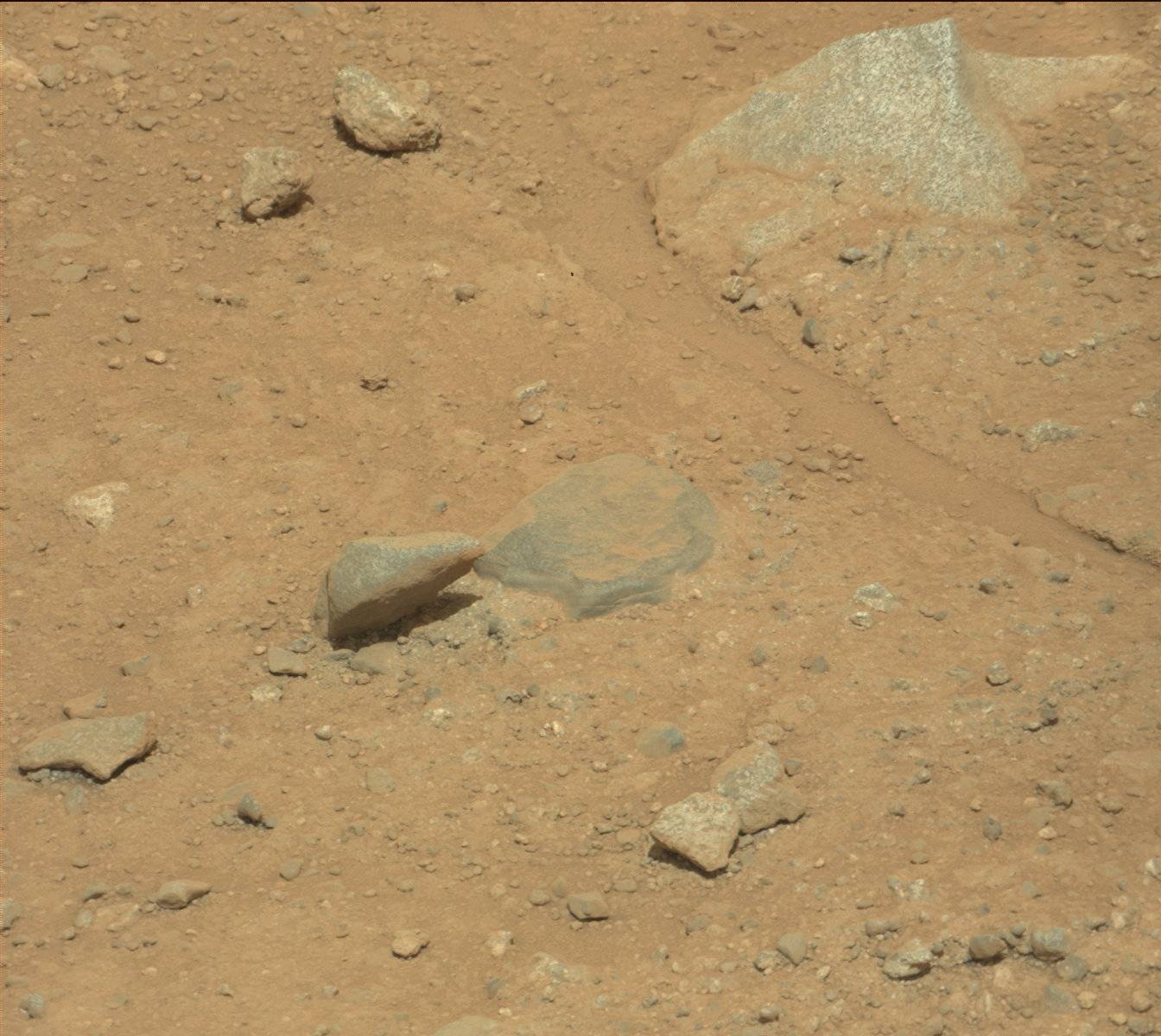 Nasa's Mars rover Curiosity acquired this image using its Mast Camera (Mastcam) on Sol 385