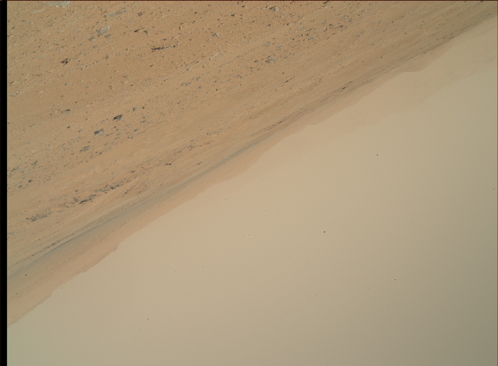 Nasa's Mars rover Curiosity acquired this image using its Mars Hand Lens Imager (MAHLI) on Sol 385