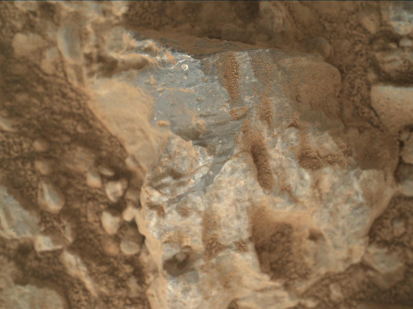 Nasa's Mars rover Curiosity acquired this image using its Mars Hand Lens Imager (MAHLI) on Sol 387