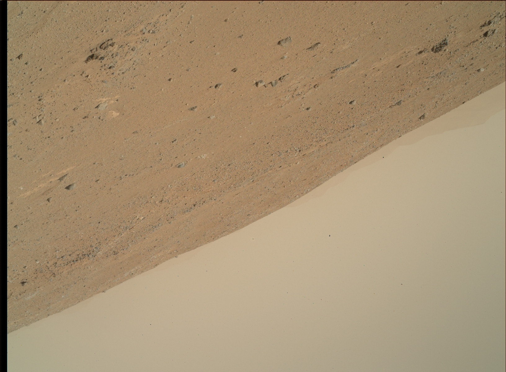 Nasa's Mars rover Curiosity acquired this image using its Mars Hand Lens Imager (MAHLI) on Sol 390