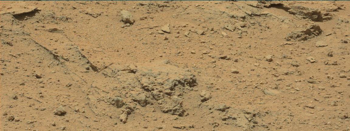 Nasa's Mars rover Curiosity acquired this image using its Mast Camera (Mastcam) on Sol 393
