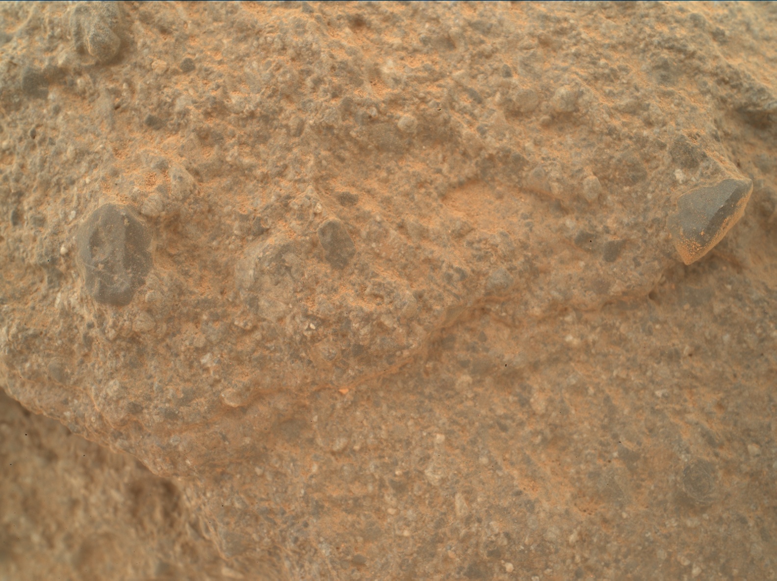 Nasa's Mars rover Curiosity acquired this image using its Mars Hand Lens Imager (MAHLI) on Sol 394